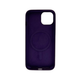 Защитный чехол-накладка Cosmic Silicone Case Magnetic для Apple iPhone 15 Dark Purple (SilMag15-30) - изображение 2