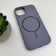 Захисний чохол-накладка Cosmic Silicone Case Magnetic для Apple iPhone 15 Lavender Grey (SilMag15-50) - зображення 3