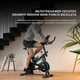 Велотренажер CECOTEC DrumFit Indoor 6000 Forcis Bicicleta Black - изображение 2