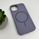 Защитный чехол-накладка Cosmic Silicone Case Magnetic для Apple iPhone 14 Lavender Grey (SilMag14-50) - изображение 3