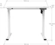 Стол с электрорегулировкой высоты RZTK eDesk Basic 2 1000 х 600 мм White - изображение 9