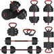 Гантели с функцией штанги 6 в 1 Fit-On 58 кг (2030-0058) + Перчатки для фитнеса Fit-On Glove L Red-Black в подарок! - изображение 2