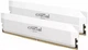 Оперативна пам'ять 32GB (2x16GB) Crucial Pro Overclocking White DDR5 6400 MHz (CP2K16G64C38U5W) - изображение 2