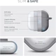 Чехол ArmorStandart Hang Case для Apple AirPods 4 Light Grey (ARM81284) - изображение 3