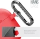 Чехол ArmorStandart Hang Case для Apple AirPods 4 Red (ARM81293) - изображение 4