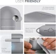 Чехол ArmorStandart Hang Case для Apple AirPods 4 Light Grey (ARM81284) - изображение 5