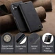 Чехол-книжка CaseMe из нубука для Samsung A07 Чёрный - изображение 7