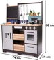 Kuchnia dla dzieci Lulilo LOFT XXL Drewniana MDF z akcesoriami 96 cm KX6286 (5903039717879) - obraz 11