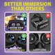 VR очки DESTEK V5 VR с Bluetooth-пультом виртуальной реальности Черный - изображение 5