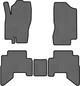 EVA килимки EVAtech в салон авто для Pathfinder (R51) 7 seats Nissan 2004-2010 3 покоління SUV EU Ромб Сірий Чорний кант (NS33133CV5LA1RGB) - зображення 1