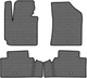 EVA коврики EVAtech в салон авто для Kia Soul (PS) 2014-2016 2 поколения Htb USA Черный кант (KI43684PVC4KH5SGB) - изображение 1
