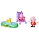 Игровой набор Peppa Pig Моменты с Пеппой Сестрички на прогулке с коляской - изображение 1