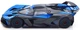 Автомодель Bburago Bugatti Bolide 1:18 Черно-синяя (18-11047 BU) - изображение 2