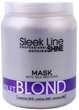 Maska Stapiz Sleek Line z jedwabiem do włosów blond zapewniająca platynowy odcień 1000 ml (5906874553404) - obraz 1