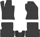 EVA килимки EVAtech в салон авто для Focus (C170) Restyling 5-doors Ford 2001-2004 1 покоління Htb EU Сота Чорна Чорний кант (FD364CV5SBB) - зображення 1