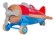 Zestaw do zabawy Drewniany samolot Czerwony ZDR.WB008C.CR (5903864971286) - obraz 6