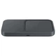 Бездротовий зарядний пристрій Samsung 15W Wireless Charger Duo (with TA) Black (Phone + Galaxy Watch / Galaxy Buds) (EP-P5400TBRGRU) - зображення 6
