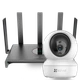 Комплект Ezviz CS-H6c (4MP,W1) + Reyee RG-EW1300G - изображение 1