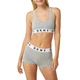Топ с мягкой чашкой DKNY 48(XL) Серый (heather grey) (94250) - изображение 3