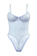 Боди Victoria's Secret 48(XL) Голубой (126141) - изображение 2
