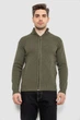 Кофта чоловіча на блискавці з кишенями, колір хакі, XL, XXL, 161R1053 - зображення 1