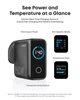 Зарядний пристрій із дисплеєм Anker GaN Charger 140W 3xUSB-C PD3.1 1xUSB-A - изображение 2