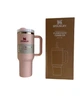Термокухоль Stanley Quencher H2.0 Tumbler 40 oz 1180 мл Рожевий - изображение 1