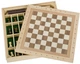 Гра настільна Goki Шахи + Шашки + Млин (56953G) (4013594569538) - зображення 2