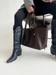 Сумка шоппер женская из натуральной кожи ARTiS Bags 1582 9288 Коричневая (6501013524) - изображение 7