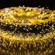 Новогодняя гирлянда комнатная роса 100 м 3000 LED Хвойная лапа зеленый провод Желтое сияние D3000L100MGY - изображение 2
