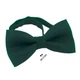 Метелик Bow Tie House ізумрудний лляний 08189 - зображення 2