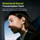 Костные беспроводные наушники-клипсы Langsdom T-30 Pro с направленным Hi-Fi звуком, Bluetooth 5.4, активным AI шумоподавлением и IP65, для спорта и бега Фиолетовый - изображение 4