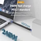 Дата-кабель USB Type-C (M/M) 8K 40Gbps PD240W E-Mark Chip + колпачок/брелок, 13 см (489110) - изображение 8