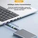 Дата-кабель USB Type-C (M/M) 8K 40Gbps PD240W E-Mark Chip + колпачок/брелок, 13 см (489110) - изображение 9