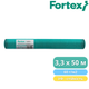 Сетка фасадная защитная, затеняющая Fortex 3,3x50 м, 165 м2, 60 г/м2, зеленая - изображение 7