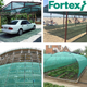 Сетка фасадная защитная, затеняющая Fortex 3,3x50 м, 165 м2, 60 г/м2, зеленая - изображение 12