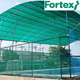Сетка фасадная защитная, затеняющая Fortex 3,3x50 м, 165 м2, 60 г/м2, зеленая - изображение 15