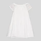 Детское нарядное платье для девочки Chicco 09003718000000 110 см Бежевое (8054707715059) - изображение 2