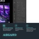 Ігровий комп`ютер ASGARD (A99X3D.64.S20.59.K6771)/ AMD Ryzen 9 9900X3D (4.4 - 5.5 ГГц)/ОЗУ 64 ГБ/SSD 2 ТБ/NVIDIA GeForce RTX 5090 32 ГБ/без ОП/LAN/Wi-Fi/Bluetooth/без ОС/чорний - изображение 8