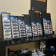 Полиця гараж паркінг PWD для машинок хотвілс Мейн Сільвер чорна hot wheels у блістерах упаковках 46х36,5 - зображення 4