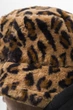 Чоловіча Шерстяна Утеплена Панамка Леопардовий Принт Without Malone Tiger Чорний (370697) - зображення 5