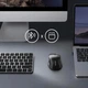 Беспроводная мышка UGREEN MU101 2.4GHz+Bluetooth 4000dpi 1xAA Black (90395) - изображение 10
