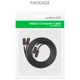 Кабель мультимедийный 2xRCA M to 2xRCA M 3.0m AV104 black Ugreen (10519) - изображение 4