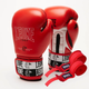 Рукавички боксерські з бинтами Leone GN208 ICONIC розмір 16 унцій, червоні - изображение 1