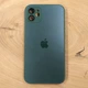 Матовий скляний чохол Glass case для Iphone 11 Green - зображення 1