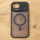 Чохол Baseus Smoke case Magsafe with Metal Stand для iPhone 17 Air Black - зображення 1