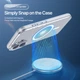 Чехол для Apple iPhone 17 Dux Ducis Clin Mag Series Clear Case с MagSafe Прозрачный - изображение 3
