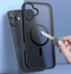 Чехол для Apple iPhone 17 Dux Ducis Yind Mag Матовый с Magsafe Black - изображение 5