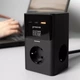 Мережевий фільтр Proove 3 розетки 2хType-C/USB 65W GaN Power Cube Black (PSPC36801201) - зображення 5