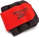 Утяжелители для лодыжки Reebok FLEXLOCK ANKLE WEIGHTS черно-красные (2 х 0,5 кг) RAWT-11270 - изображение 2